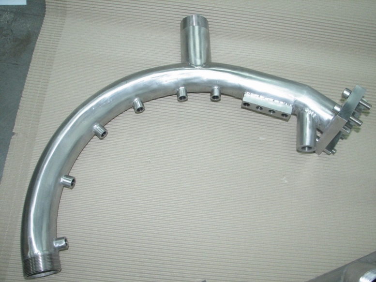 Bending process on a coiler